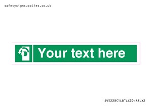 Custom Turn Anti-Clockwise Sign